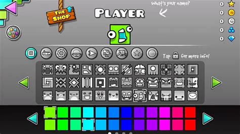 Geometry Dash 2111 All Icons Hack Download For Android Youtube