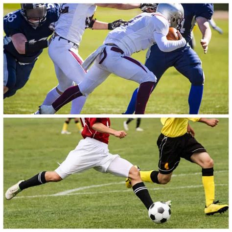 Football Vs Soccer 6 Differences And 6 Similarities Sportsver