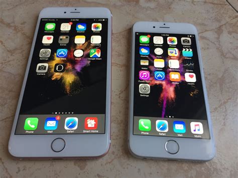 Iphone 6s Plus And Iphone 6s Difference Go Small Or Go Home Imore Not Real World