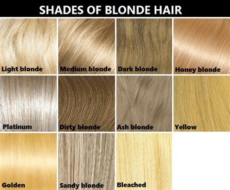 Instyle editors round up the best blonde hair color ideas and tips to consider before you bleach. Hair color reference chart. It's not perfect, but from ...