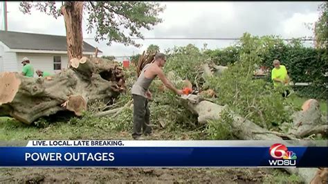 5000 Remain Without Power In Terrebonne Parish Youtube