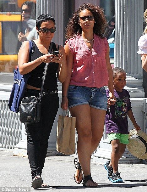 Thigh S The Limit Alicia Keys Takes A Fashion Misstep In Unflattering Denim Hotpants
