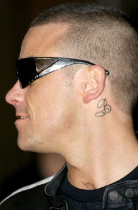 Robbie Williams Tattoos Celebrities Tattooed