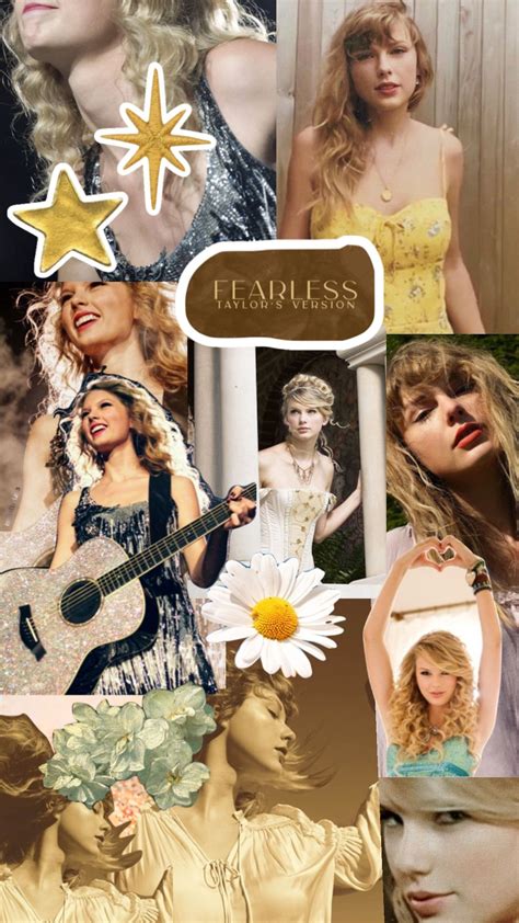 Taylor Swift Fearless Taylorswift Moodboard Myfirstshuffle Aesthetic Collage Love Taylor