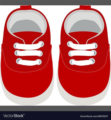 Kids Shoes Simple Vector Illustration Download A Free Preview Or High