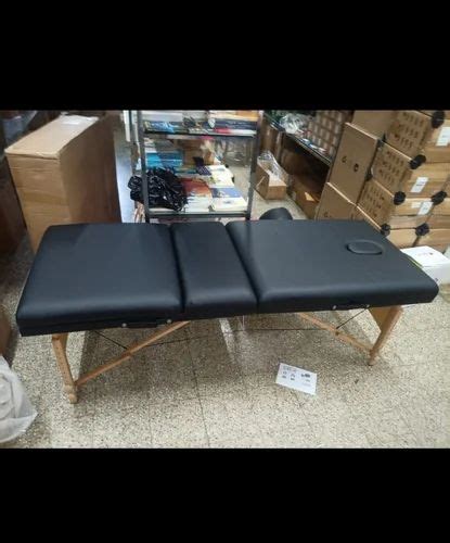 German Steam Beech Wood Portable Foldable Massage Table For Parlourmassage Centre And Spa At Rs