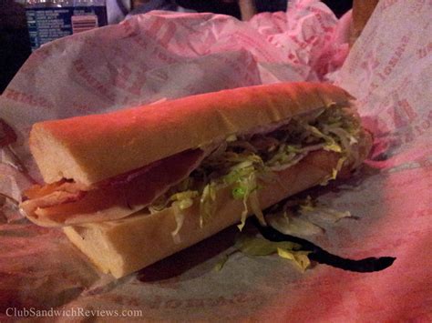 Jimmy Johns Club Lulu Club Sandwich Reviewed In Louisville Kentucky