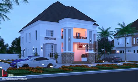 4 Bedroom Duplex Rf D4025 Nigerian Building Designs