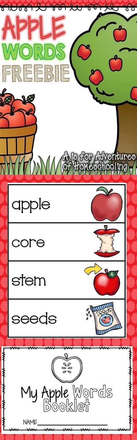 Apples Writing Center Apple Preschool Apple Lessons Writing Center