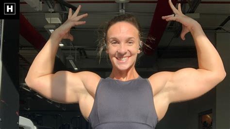 Female Bodybuilder With The Biggest Natural Biceps Blakelee Ortega