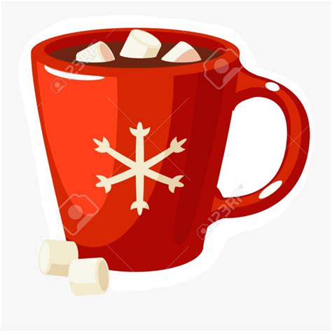 Transparent Hot Chocolate Png Cartoon Cup Of Hot Chocolate Free
