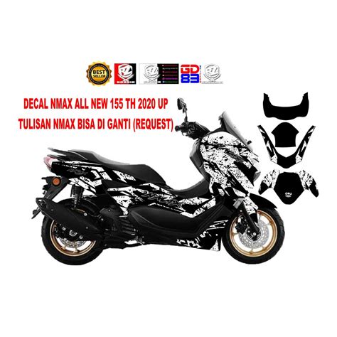Jual Decal Sticker Yamaha Nmax 2020 2021 Up All New Nmax Shopee Indonesia