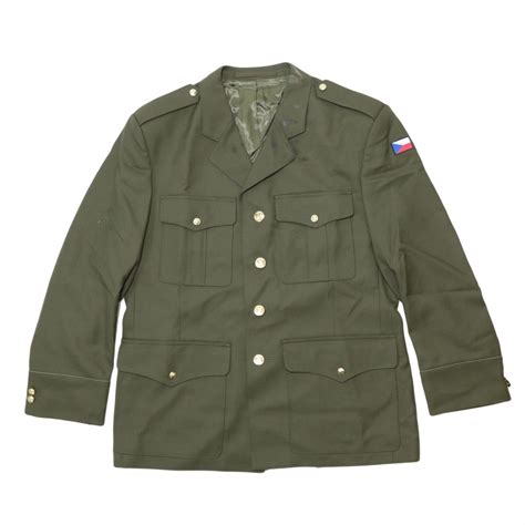 Genuine Czech Army Surplus Uniform Jackets Unissued Grade 2 Surplus And Lost