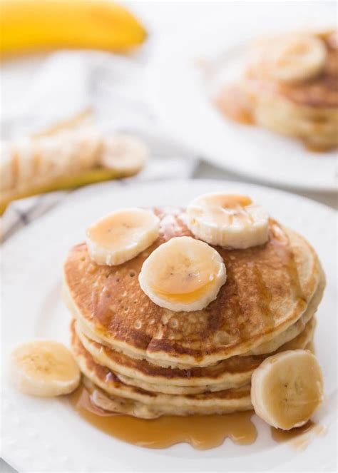 Quick And Easy Banana Pancakes Recipe Video Lil Luna