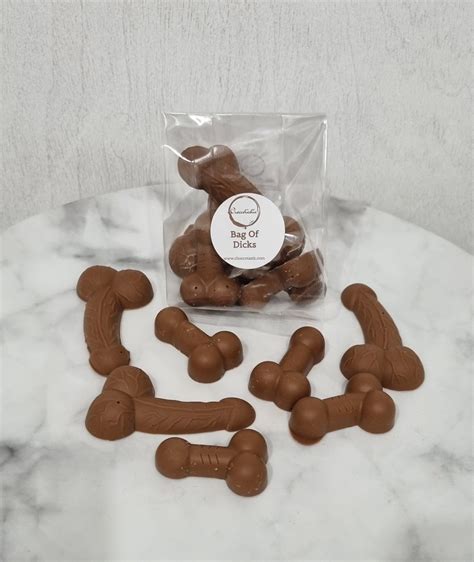 Bag Of Dicks Chocolate Willies Chocolate Penis Etsy Uk