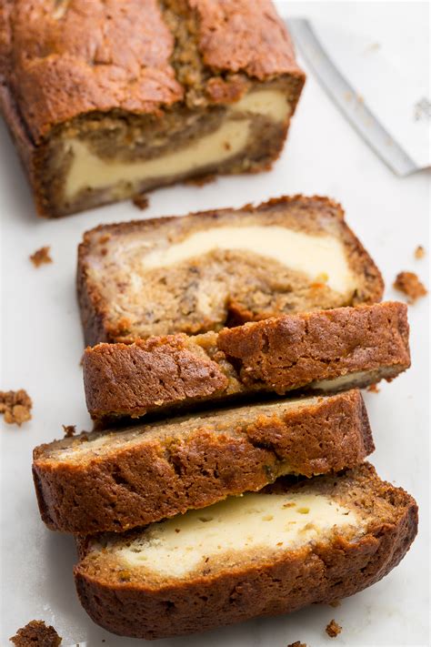 Best Cheesecake Banana Bread Recipe How To Make Cheesecake Banana Bread