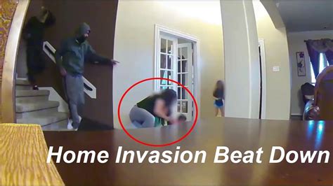 Home Invasion Caught On Video Surveillance Camera Cctv Footage Youtube