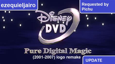 Disney Dvd 2001 2007 Logo Remake Update By Ezequieljairo On Deviantart