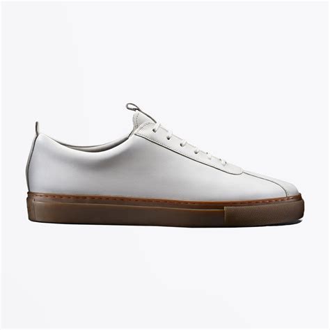 Grenson Sneaker 1 Leather Tennis Shoe White Mr And Mrs Stitch