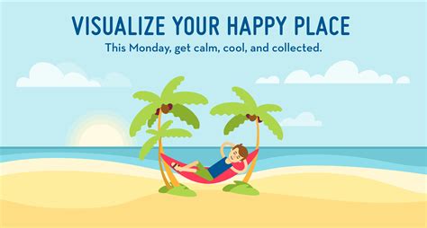 This Monday Take A Moment To Find Your Happy Place To Beat Stress