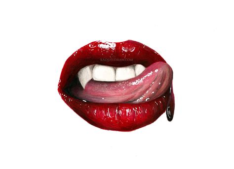 Vampire Lips Drawing At Getdrawings Free Download