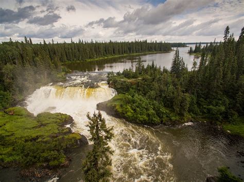 Pisew Falls Manitoba Canada Paul Souders Worldfoto