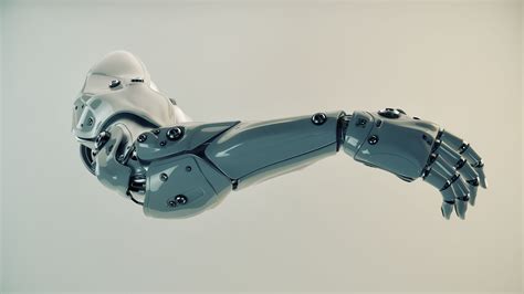 Robotic Arm Ciberpunk Indefensi N Aprendida Armaduras