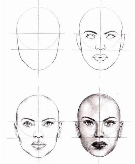 How To Draw A Realistic Face Tutorial Tutorial