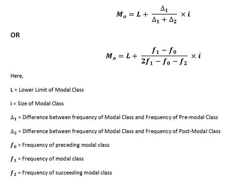 Median class is, that class which correspond to the cumulative frequency. Business Statistics Formula - Cheat Sheet / Handbook - BBA ...