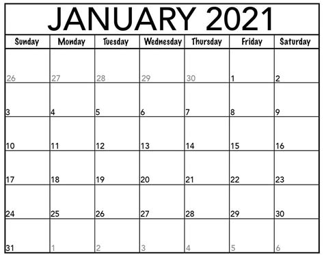 Quickly print a blank yearly 2021 calendar for your fridge, desk, planner or wall using one of our pdfs or images. 2021 Calendar Templates Editable By Word : Free Printable ...