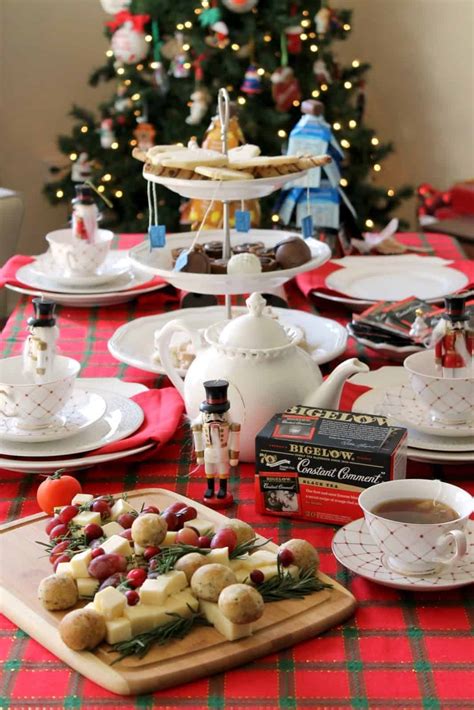 Christmas Tea Party The Kitchen Prep Blog