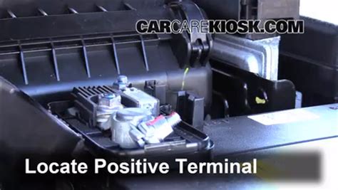 Remove any positive (+) red post protective covers if applicable. How to Jumpstart a 2011-2016 Kia Optima - 2011 Kia Optima EX 2.4L 4 Cyl.