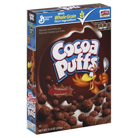 General Mills Cocoa Puffs Cereal Frosted Corn Puffs 118 Oz 334 G