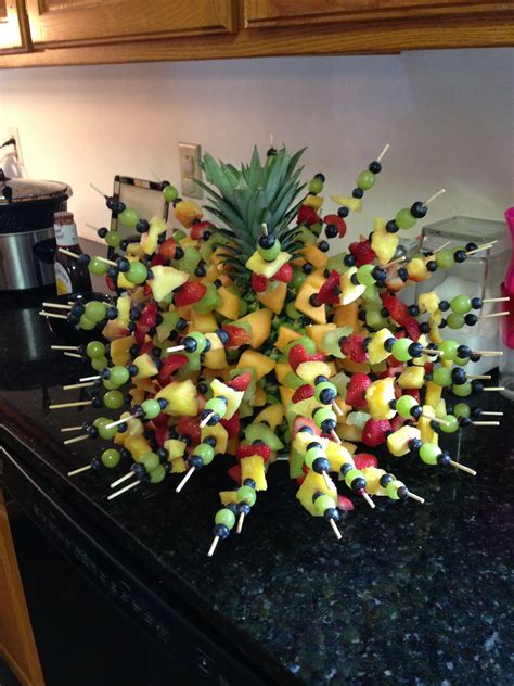 Buzzfeed Fruit Decoration For Party Fruit Party Fruit Kabobs