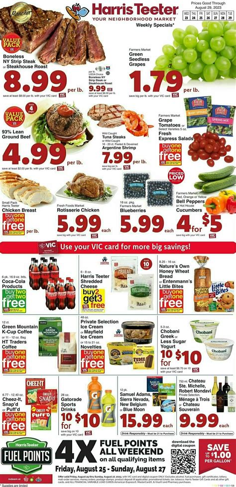 Harris Teeter Discover this week's Harris Teeter Weekly Ad for
