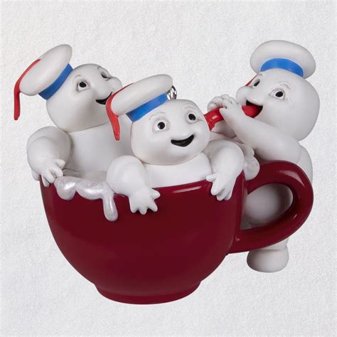 Hallmark Qxi7415 Ghostbusters Afterlife Mini Stay Puft Marshmallows 2021 Ornament