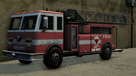 Gta San Andreas Definitive Fire Truck Youtube