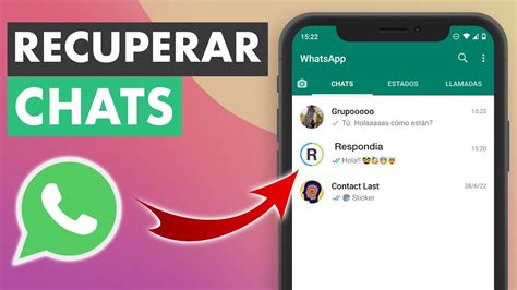 TRUCO RECUPERAR CONVERSACIONES BORRADAS DE WHATSAPP YouTube