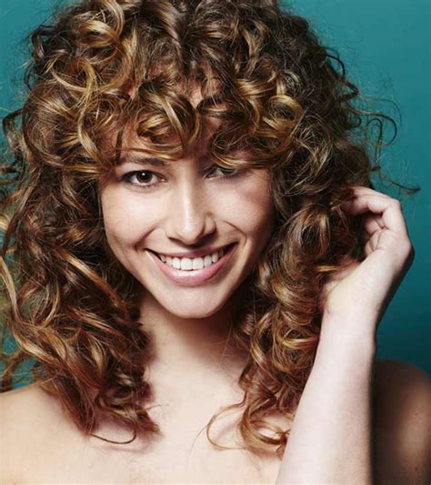 Curly Hair You Need To Try Straight Bangs Heres Why