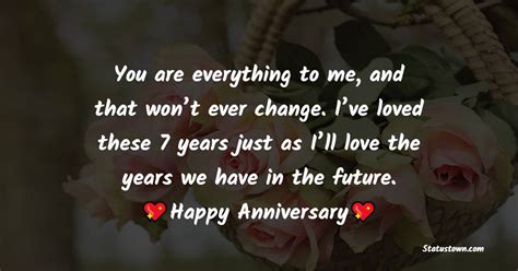 100 Sweet Happy 7th Wedding Anniversary Wishes Quotes 57 Off