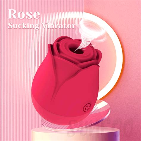 Rose Clitoris Stimulator Rose Clitoral Sucking Clitoris Vibrator Sunfoo Adult Toys Make Sex
