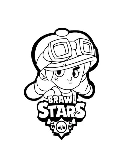 You got 10 hints for help with finding the correct part and the color of painting. Free Jessie Brawl Stars coloring pages. Download and print ...