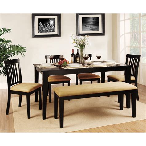 Low Dining Table With Bench Benches Rectangle Round Oval Square
