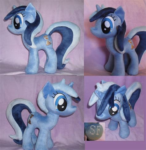 Colgate Minuette Plushie My Little Pony By Snugglefactory On Deviantart