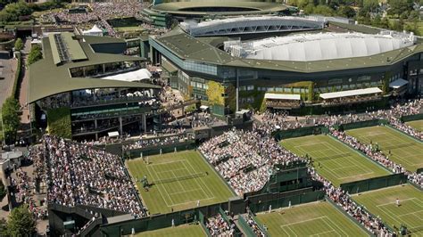 Aerial view of wimbledon site 2016. Wimbledon 2015: Court two - Live - BBC Sport