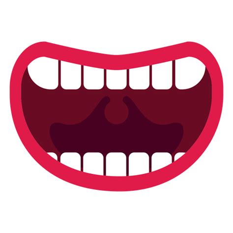 Bare Teeth Open Mouth Icon Transparent Png And Svg Vector File