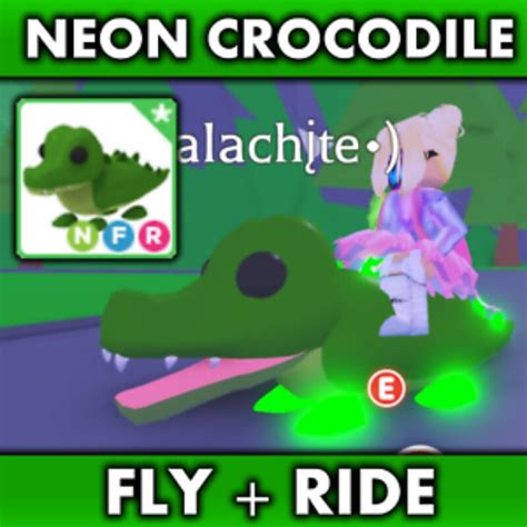 How Much Is A Crocodile Worth In Adopt Me What Is A Ride Crocodile