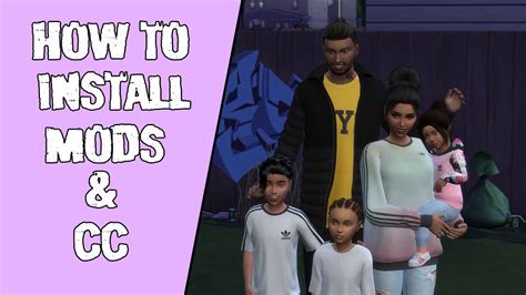 How To Install Mods And Cc Onto The Sims 4 Update June 2020 Youtube