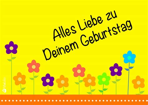 Geburtstagskarten kostenlos zum Ausdrucken