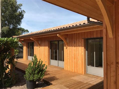 La sélection produits leroy merlin de ce mercredi au meilleur prix ! Maison à ossature bois à bardage vertical à Lacanau ...